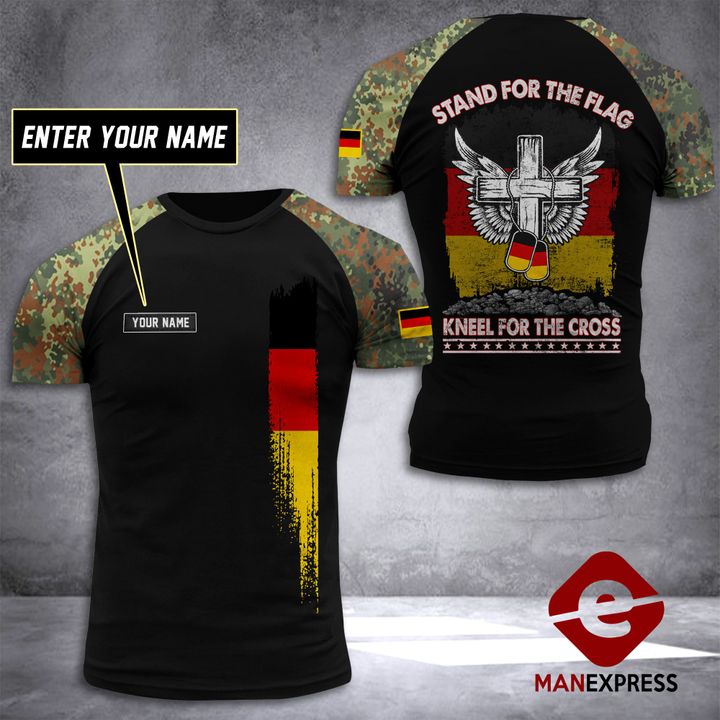 Customized German Soldier Tshirt 3D Print 290921TMA