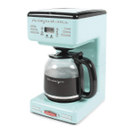 Nostalgia RCOF12AQ New & Improved Retro 12-Cup Programmable Coffee Maker