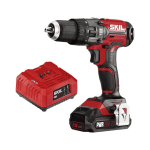 Skil 20V 1/2" Hammer Drill Kit With PWR Core 20 5.0Ah Lithium Battery