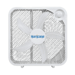 Hurricane Box Fan - 20 Inch, Classic Series, Floor Fan With 3 Energy Efficient Speed Settings