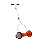 American Lawn Mower Company, (1204-14) 14-Inch 4-Blade Push Reel Lawn Mower, Reel Only, Red