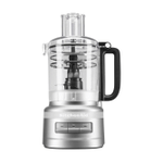 KitchenAid KFP0918CU Easy Store Food Processor, Size 9 Cup, Contour Silver