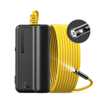 Depstech Dual Lens Wireless Endoscope, 1080P Scope Camera, Bright Yellow