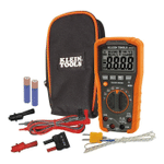 Klein Tools MM600 Multimeter, Digital Auto-Ranging, Orange