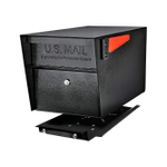 Mail Boss 7500 Manager Pro Curbside Security, Black Locking Mailbox, Black