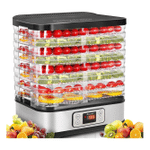 Homdox Food Dehydrator Machine with Digital Timer and Temperature Control, 8 Trays