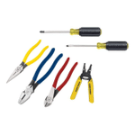 Klein Tools 92906 Tool Set, Basic Tool Kit Has Klein Tools Hand Tools, 6-Piece
