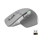 Logitech MX Master 3 Advanced Wireless Mouse, Ultrafast Scrolling, 4000 DPI, Mid Grey