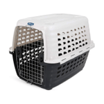 Petmate Compass Plastic Pets Kennel with Chrome Door, 32-Inch