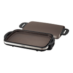 Zojirushi EA-DCC10 Gourmet Sizzler Electric Griddle, Stainless Brown, Extra Large