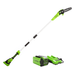 Greenworks 40V 8-Inch Cordless Polesaw, 2.0Ah Battery And Charger Included