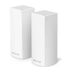 Linksys Velop Mesh Home WiFi System, 4,000 Sq. ft Coverage, 40+ Devices, Wifi 5, WHW0302