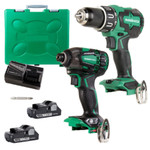 Metabo HPT 18V BL 2 Piece Combo Kit With Triple Hammer