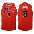 Youth Bulls Zach LaVine Red Jersey - Icon Edition