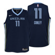 Youth Grizzlies Mike Conley Icon Edition Navy Jersey