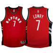Youth Raptors #7 Kyle Lowry 2015-16 Red Jersey