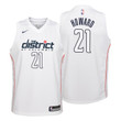 Youth Wizards Dwight Howard City Edition White Jersey