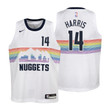 Youth Nuggets Gary Harris City Edition White Jersey