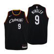 2020-21 Cavaliers City Jersey Dylan Windler Black Youth