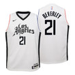 Youth Clippers Patrick Beverley City White Jersey