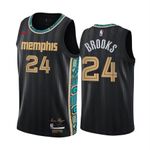 Dillon Brooks Memphis Grizzlies 2020-21 Black City Jersey New Uniform
