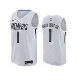 Martin Luther King MLK Day Grizzlies City Edition Jersey White