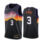 Chris Paul Phoenix Suns 2020-21 Black City Edition Jersey 2020 Trade