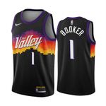 Devin Booker Phoenix Suns Black City Edition The Valley 2020-21 Jersey