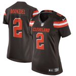 Johnny Manziel Cleveland Browns Nike Women's Limited Jersey - Brown