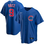 Javier Baez Chicago Cubs Nike Alternate 2020 Replica Player Jersey - Royal
