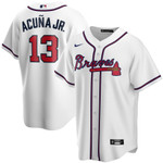 Ronald Acuna Jr. Atlanta Braves Nike Home 2020 Replica Player Jersey - White