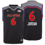 Youth 2017 NBA All-Star DeAndre Jordan Charcoal Jersey