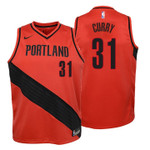 Youth Blazers Seth Curry Statement Red Jersey