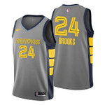Youth Grizzlies Dillon Brooks City Edition Gray Jersey