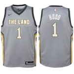 Youth Cavaliers Rodney Hood Gray Jersey - City Edition Edition