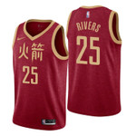 Youth Rockets Austin Rivers City Edition Red Jersey