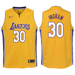 Youth Lakers Brandon Ingram Yellow Jersey-Icon Edition