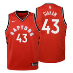 Youth Raptors Pascal Siakam Icon Red Jersey