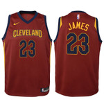 Youth 23 LeBron James Maroon Jersey-Icon Edition