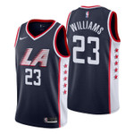 Youth Clippers Lou Williams City Edition Navy Jersey