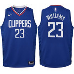 Youth Clippers Lou Williams Blue Jersey-Icon Edition