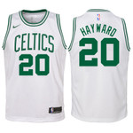 Youth Celtics Gordon Hayward White Jersey-Association Edition
