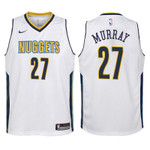 Youth Nuggets Jamal Murray White Jersey - Association Edition