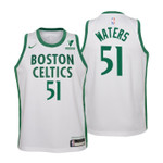 2020-21 Celtics City Jersey Tremont Waters White Youth