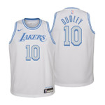 2020-21 Lakers City Jersey Jared Dudley White Youth