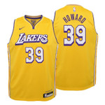 Youth Lakers Dwight Howard City Gold Jersey