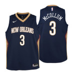 Pelicans Icon Edition Jersey C.J. McCollum Navy Youth