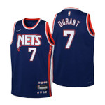 2021-22 Nets Kevin Durant 75th Anniversary City Youth Jersey