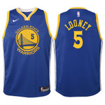 Youth Warriors Kevon Looney Blue Jersey-Icon Edition