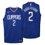 Youth Clippers Shai Gilgeous-Alexander Icon Edition Blue Jersey